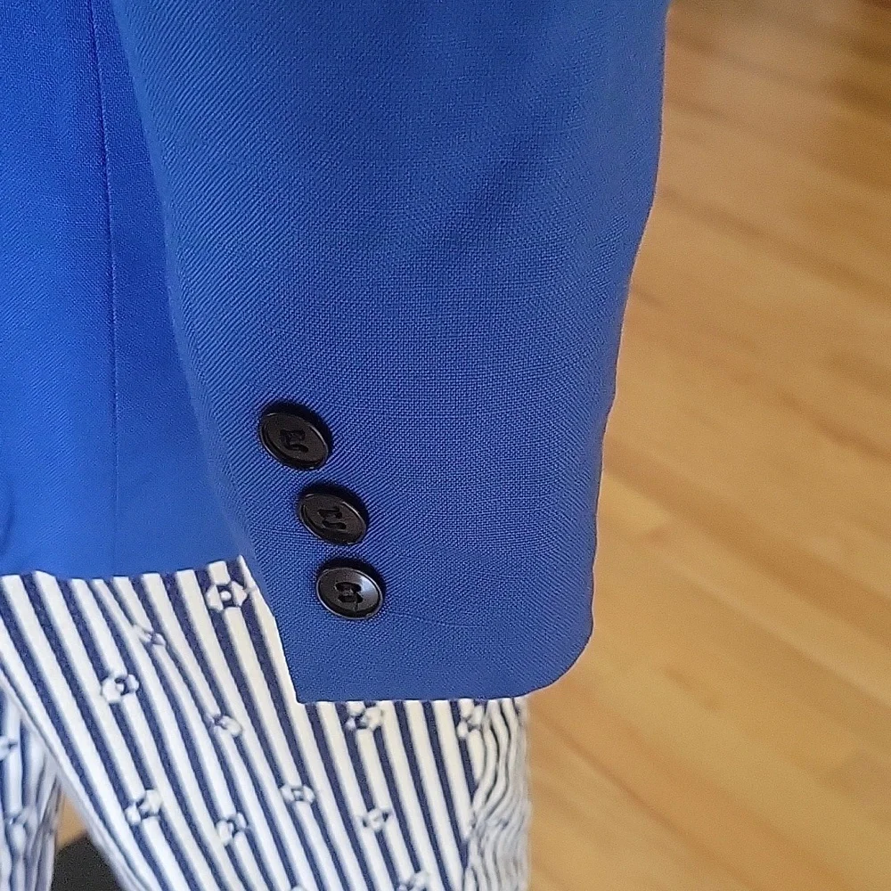 Christian Dior Vintage The Suit Single Button Closure Blazer